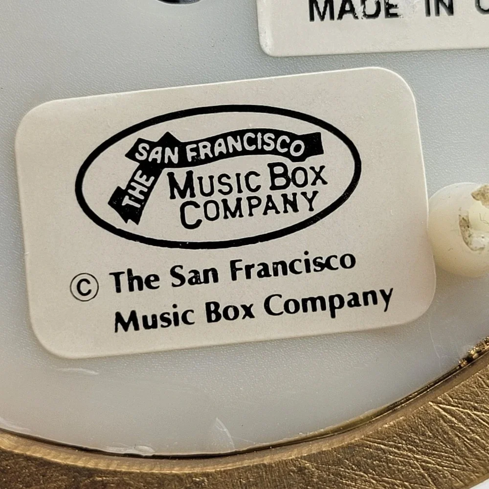 San Francisco Music Box Co Carousel Horse "My Mother My Memories" Musical - Picture 8 of 11